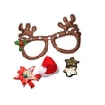 thumbnail image 2 of Xihbxyly Oferta Del Dia Lindo Juego de Gafas con Horquillas para El Pelo para Vacaciones Navideñas, Conjunto de Marcos de Gafas con Horquillas para Niñas y Niños, Accesorios de Disfraces para Fiestas, 2 of 6