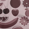 thumbnail image 1 of oneOone Polyester Spandex Light Pink Salmon Fabric Fruits Diy Clothing Quilting Fabric Print Fabric By Yard 56 Inch Wide, 1 of 6