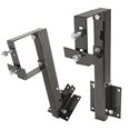 thumbnail image 2 of Ultra-Fab Spare Tire Carrier 15-954730 Clamps To 4 Inch Wide Rear Box Style Bumper; Folding; Powder Coated; Black; Steel, 2 of 3