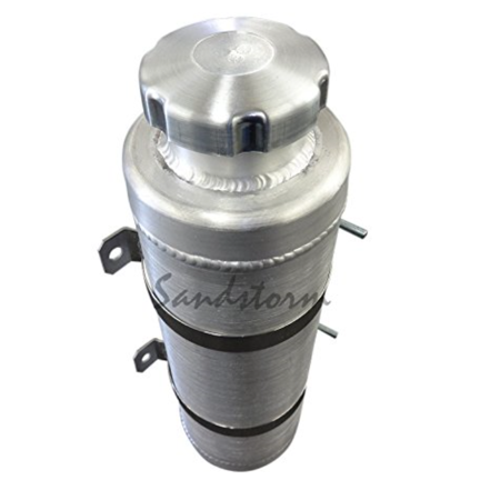 3x6 Vertical Spun Aluminum Gas Tank - .18 Gallon - 1/8 NPT