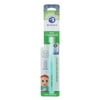 Brilliant Baby Toothbrush - Ages 4-24 Months Infant, Round Head, Soft Bristles, Mint, 1 Pack