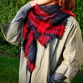 thumbnail image 3 of Oct17 Women Plaid Scarf Wrap Large Female Winter Blanket Soft - Warm, 3 of 6