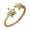 Gold, variant on Cute Turtle Starfish Open Rings for Women Dainty Silver Plated Animals Adjustable Statement Cubic Zirconia Knuckle Rings Thin Tiny Finger Rings for Her Daughter Best Friend