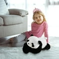 thumbnail image 6 of Leutsin Pulse of Potential Weighted Stuffed Animal - Panda Weighted Animals Plush Doll,Big Soft Panda Hugging Stuffy,Hugs and Cuddles Chubby Giant Pillow,Holiday Birthday Stuffed Gifts,26 Inch, 6 of 8