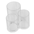 thumbnail image 5 of Clear Round Plastic Makeup Container Transparent Cylinder Makeup Brush Holder Organizer, 5 of 5