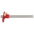thumbnail image 2 of Wood Marking Gauge, Stainless Steel Woodworking Double Head Scriber Ruler Marking Gauge Wood Scribe Tool Carpentry, 2 of 8