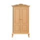 thumbnail image 3 of 2pcs 1/12 Dollhouse Miniature Wooden Crafts Cabinet and Wardrobe for Bedroom Furniture Toy Decor Accessory DIY Pretend Play Room Scene CUTICAT Gabinete de cocina en miniatura, 3 of 8