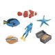 thumbnail image 2 of Juguetes de criaturas marinas, figuras de vida marina, material didáctico, juguetes para el baño y el agua. 1603, 2 of 9