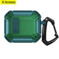 thumbnail image 1 of Case for Airpods Pro 2nd Generation Case 2022 Airpod pro 2 case Secure Lock Clip Shockproof Protective Cover for AirPods Pro 2 Green For AirPods Pro 2nd, 1 of 6