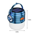thumbnail image 3 of DPTALR Outdoor Camping Light Multi-function USB Rechargeable Tent Light Rechargeable Lights, 3 of 9