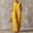 Yellow, variant on Womens Sleeveless Linen Jumpsuit Casual Loose Fit Wide Leg One Piece Outfit with Pockets, L