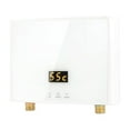 thumbnail image 1 of Tankless Instant Electric Water Heater With Touch Panel Remote Control For Kitchen Bathroom Accessory, 1 of 7
