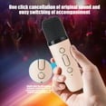 thumbnail image 5 of ZFYXGS Car Mounted Desktop Outdoor Sports Convenient RGB Bluetooth Speaker Home Mini Karaoke Card Voice Prompt Audio Gift 5W With Colored Lights And Two, 5 of 7
