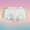 thumbnail image 1 of Men's Underwear Breathable Soft Comfortable Briefs For Daily Wear Low Rise Sheer Shiny Undergarment For Everyday Use, 1 of 3