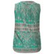 thumbnail image 4 of Blusa estampada sin mangas con cuello redondo a la moda para mujer, chaleco con botones Pompotops lopia991826, 4 of 5