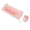 thumbnail image 2 of Keyboard and Mouse Set, Keyboard and Mouse Combo 84 Key  for Office Gaming Purple,Pink,Brown, 2 of 7
