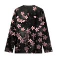 thumbnail image 7 of Jiueut Axolotl Crewneck Sweatshirts for Kids Cute Clothes Size 5-6 Years Cherry Blossom Pullover Tops for Teen Girls Autumn Preppy Clothing Long Sleeve Shirts T Shirts, 7 of 7