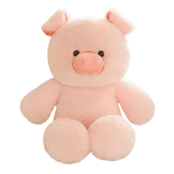 Giant Little Pig Stuffed Animal 16" – Soft Pig Plush Pillow, Cuddly Toy for Stress Relief