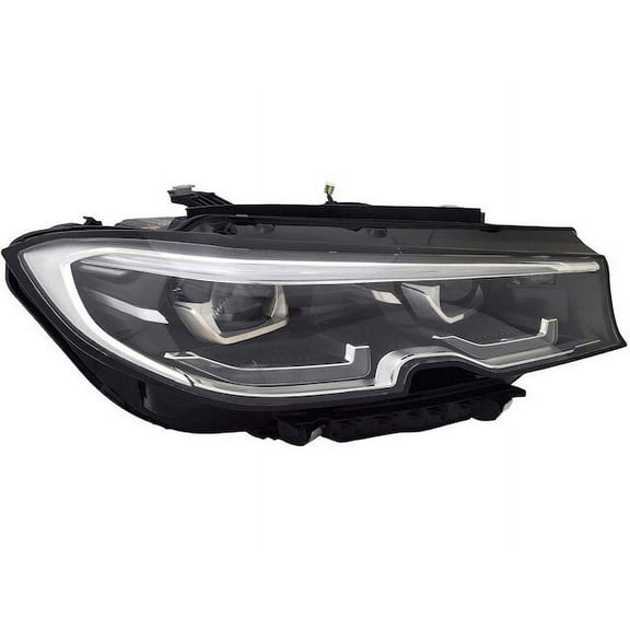 Right Headlight Assembly - Compatible with 2019 - 2021 BMW 330i G20 Sedan 2020