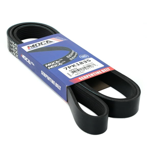 MOCA AUTOPARTS 7PK1835 Serpentine Belt Fit for 2008-2012 Honda Accord L4 2.4L