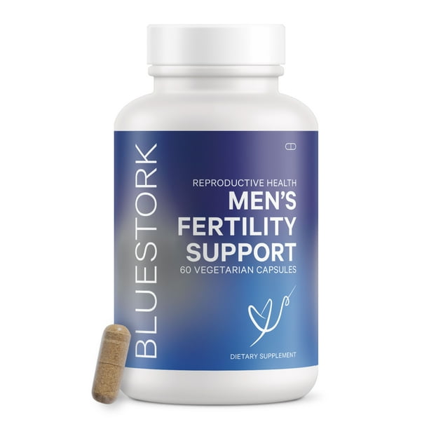 Blue Stork Men's Fertility Support Male Fertility Supplements, Zinc