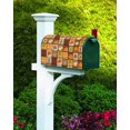 thumbnail image 4 of Fall Pumpkin Magnetic Mailbox Covers Standard Size 18x21 Inch, Turkey Maple Leaf Gnome Plaid Thanksgiving Mailbox Wraps Mailbox Post Cover Seasonal Fall Harvest Mailbox Decor for Outside Garden Yard, 4 of 6