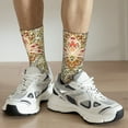 thumbnail image 6 of Bingfone Compression Socks for Women and Men Long Socks for Running Athletic Cycling Nurse- Colorful Paisley, 6 of 6