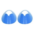 thumbnail image 3 of Soccer Disc Cones, Bright Color Sports Disc Cone Markers 20 PCS Tear Resistant Training Props PE Wear Resistant  For Basketball Blue,Green,Red,Yellow, 3 of 8
