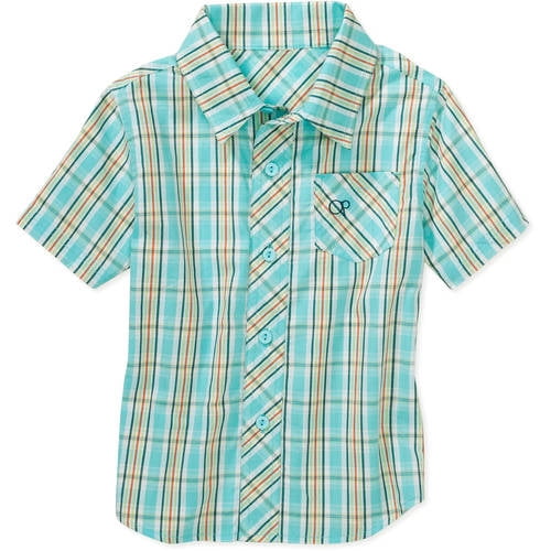 Baby Boys' Plaid Woven Shirt