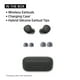 thumbnail image 2 of Auriculares inalámbricos reacondicionados Sony WF-C510 Black IPX4, 2 of 8