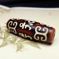 thumbnail image 6 of Collection Tibetan Style Old Agate Dzi Bead Pendant 14*40MM, 6 of 6
