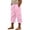 54Pink321, variant on WERYOUNG Girl's Pants Solid Color Elastic Waist Kids Casual Wear Loose Fit Straight Leg Trousers With Side Snap Button Home Lounging Comfortable Soft Toddler Slacks