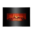 thumbnail image 5 of SF301-26A 26 inch 1400w Wall-mounted Fireplace Fake Wood / Single Color / Heating Wire / Mechanical / Black, 5 of 13