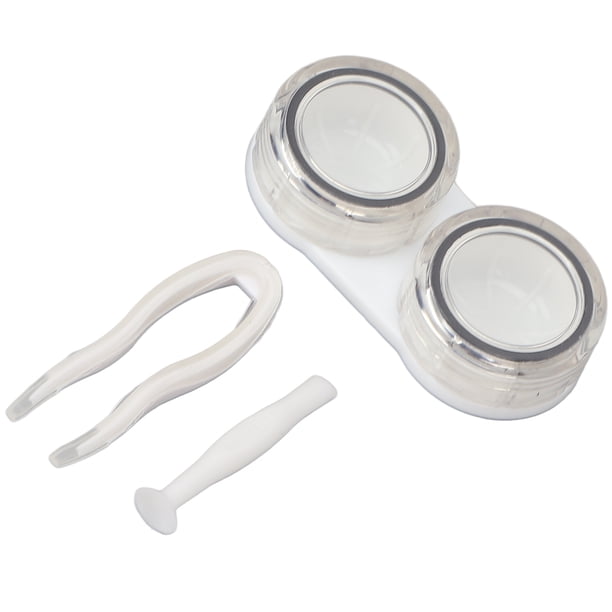 Contenedor para lentes de contacto, estuche para lentes de contacto, soporte para lentes de contacto para hombres, kit de estuche para lentes de contacto, calidad en la que puede confiar