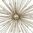 thumbnail image 5 of DecMode Gold Metal 3D Starburst Wall Decor (3 Count), 5 of 14