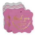 thumbnail image 3 of Inkdotpot Pack Of 50 Thank You For Sharing Our Special Day Bridal Shower-Baby Shower-Retirement-Wedding-Birthday Paper Tags DIY Craft Bracket Shape Real Gold Foil Hang Tags, 3 of 7