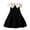 Black, variant on Kids Girls Layered Tulle Dress Black Sleeveless Casual Holiday Dress Dress up Clothes for Girls 5-6 Years