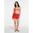 thumbnail image 2 of Time and Tru Women's and Women's Plus Cotton Crochet Coverup Shorts, Sizes XS-3X, 2 of 5