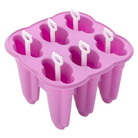 

XFLWAM Silicone Ice Cream Mould 6 With Ice Cream Popsicle Silicone Mould