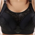 thumbnail image 2 of WCJM Up To 50% Off Bra Longline Zeal Bras Nylon,Spandex Bra Black,40, 2 of 5