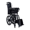 thumbnail image 4 of Silla de Ruedas Ligera de Traslado | Estructura de Acero, Plegable, Compacta con Frenos, 4 of 10