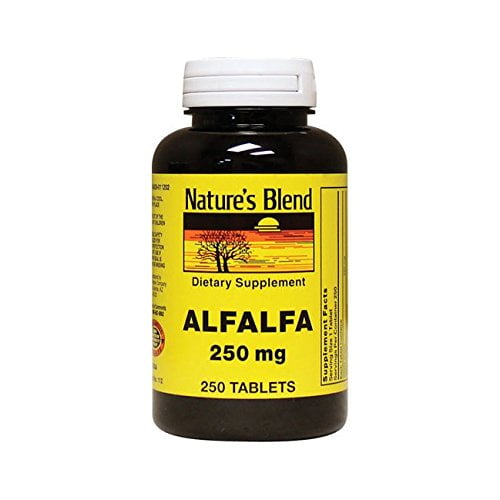 Nature's Blend Alfalfa 250 mg 250 Tabs