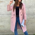 thumbnail image 1 of Vedolay Blazer jacket Womens Casual Long Sleeve Open Front Work Office Fashion Blazer Jackets,Hot Pink L, 1 of 5