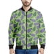thumbnail image 3 of Chaquetas con cremallera y estampado de berenjena a la moda para hombre, abrigo vegetal con estampado 3D, chaqueta informal de calle con cremallera para mujer, sudadera de manga larga, 3 of 5