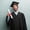 Black, variant on Unisex Adult Graduation Gown Cap and Tassel 2026 Set Graduation Robe for High School and College Lightweight Ceremony Outfit White 48