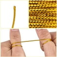 thumbnail image 5 of Metallic Cord Goldenrod 2mm about 43.74 yards(40m)/roll, 5 of 7