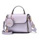 thumbnail image 2 of Bolsa bandolera de cuero con lindo gato para mujer con asa superior y monedero (púrpura) Likrtyny Para Estrenar, 2 of 7