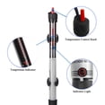 thumbnail image 3 of 300W US Plug Aquarium Heater with Thermometer - Auto-Temperature Control (20-34℃/68-93°F), Fully Submersible Glass Design, Waterproof Double Insulation, Power Indicator, for 375L Freshwater Tanks,, 3 of 5