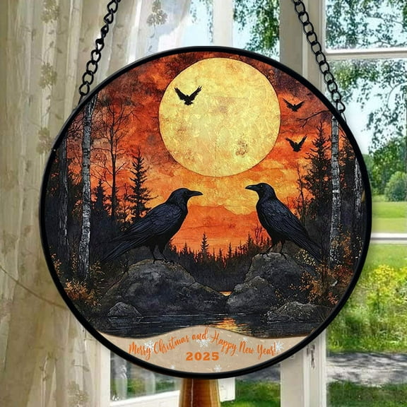 Space Shuttle: Stained Glass-Style Christmas Ornament - Made With Real Glass, Stained Glass Ornament 2025, Holiday Decoration, Seasonal Keepsake Gift, Unique Collectible, Window