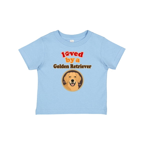 Inktastic Golden Retriever Dog Lover Boys or Girls Baby T-Shirt